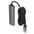 ACEFAST J17 4 in 1 USB Hub 5Gbps High Speed Data Transfer USB 3.0 Docking Station with 1m Cable - Gray
